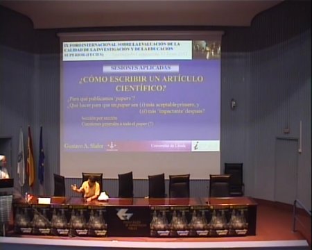 Como escribir un artigo cient&iacute;fico  - IX Foro Internacional sobre evaluación de la calidad de la investigación y de la educación superior (FECIES)
